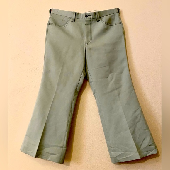 1970s baby blue Levi’s Panatela pants